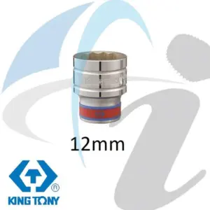 SOCKET STANDARD 1/2'' DR X 12MM 12P