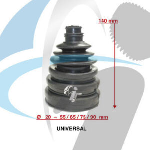 UNIVERSAL CV BOOT 20MM-55/65/75/90MM X 1