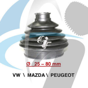 VW / MAZDA / OPEL CV BOOT 25MM-80MM