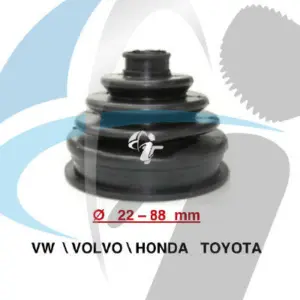 VW / VOLVO / HONDA / TOYOTA CV BOOT 22MM